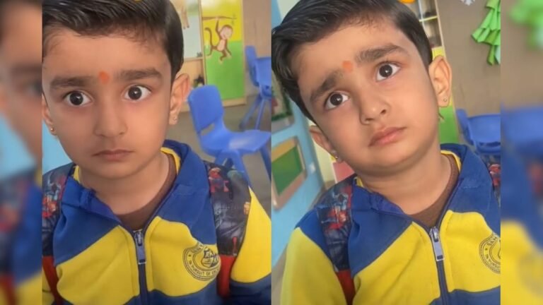 ‘My name is written in the card…’ The child asked the teacher for leave to go to the wedding, when he stopped, tears came!