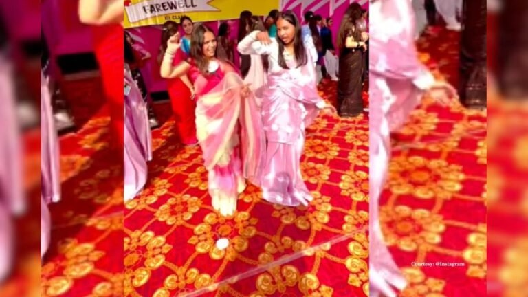 Girls created havoc in school farewell, did moves like Ayesha Khan on the song Tainu Shararat Sikhawa!