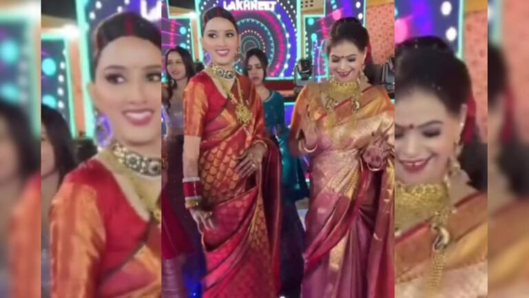 Mother-in-law and daughter-in-law did a wonderful dance wearing saree, their love won the hearts of the public