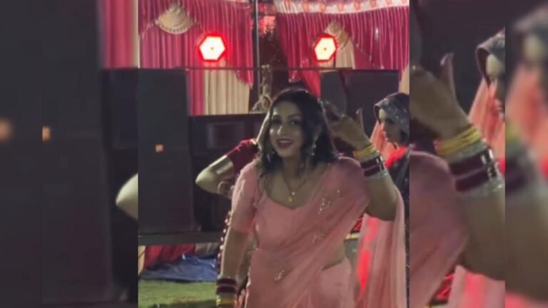 Sister-in-law did a great dance on Govinda’s song ‘Akhiyon Se Goli Maare’, people went crazy about her performance!