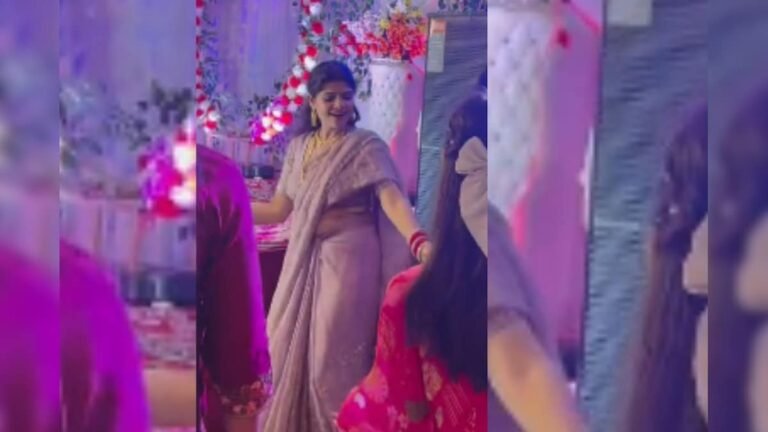 Sister-in-law did a great dance on Bhojpuri song, people were shocked to see her dancing! Watch video..