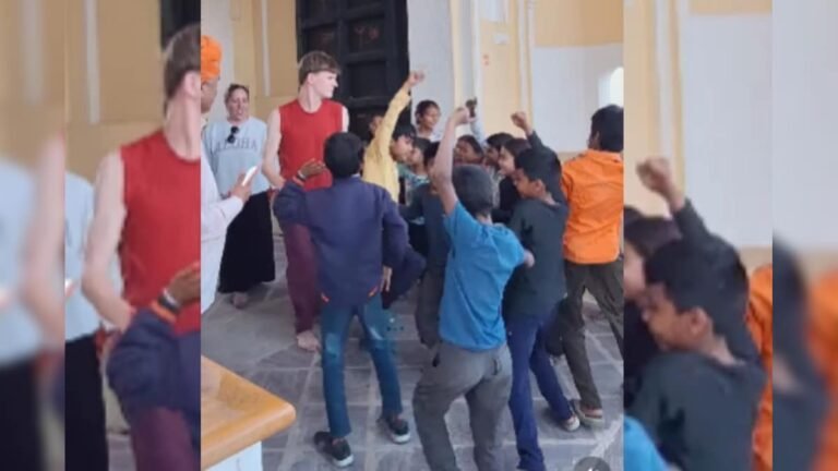 Children created a stir on the song ‘Fortuner’ with Foreigner Guest, foreigners went crazy about the little dancers!