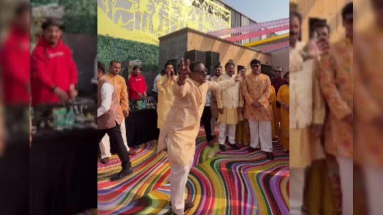 Uncle created a lot of fun by singing ‘Shararat’ at the wedding, made everyone crazy with the hook step!