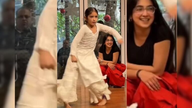 6 year old little girl did a wonderful dance on the song Jugni, her expression made the public crazy!