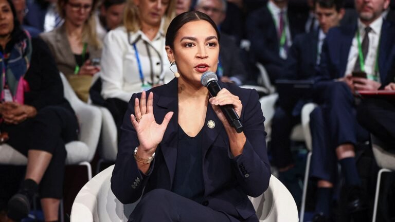 AOC under fire for ‘train wreck’ weekend of gaffes and word salad in Germany