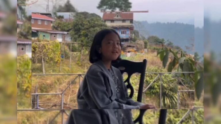 A little girl from Northeast sang a melodious Punjabi song, her voice won the hearts of the entire country!