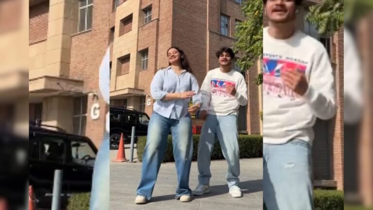 Couple’s romantic dance on the song ‘Badmaash Dil’ went viral, their love and moves won the hearts of the public!