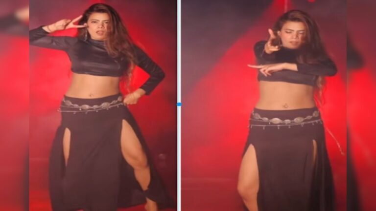 Rajput girl’s Talibani dance, created a stir by shaking her waist, you can’t take your eyes off her moves.