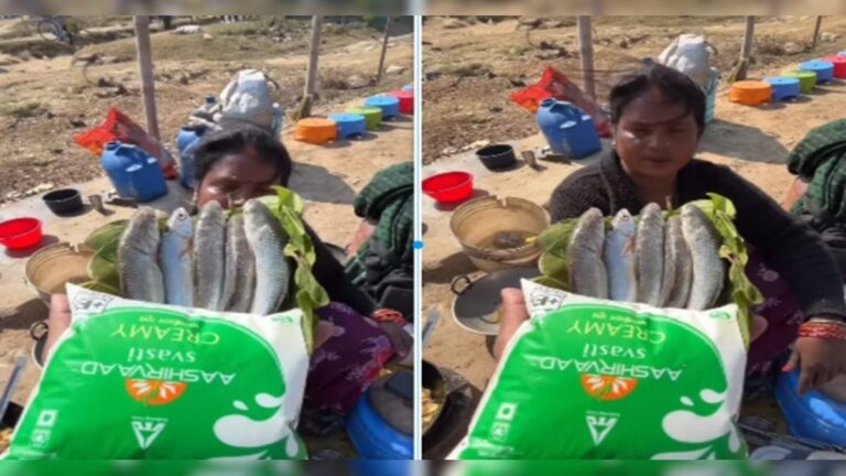 Have you ever eaten milk fish? Special dish of Jharkhandi market, crowd gathers to eat it