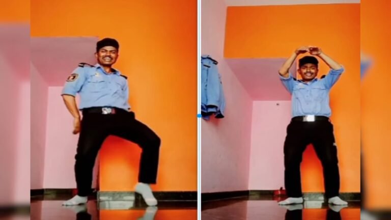 The guard closed the room as soon as he returned from duty, swayed his waist on ‘Nagin’s dance’, the moves won hearts