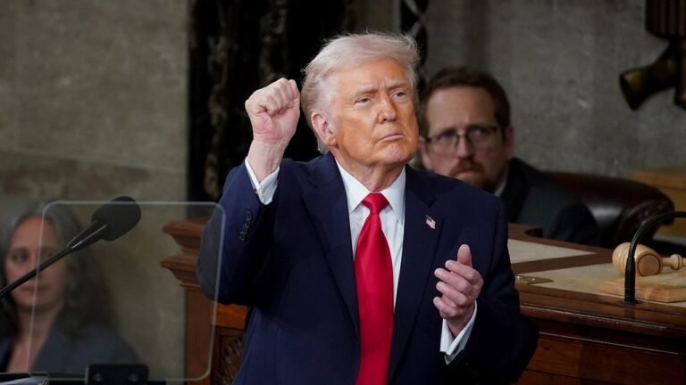 Conservatives rally around Trump’s longest State of the Union speech in history