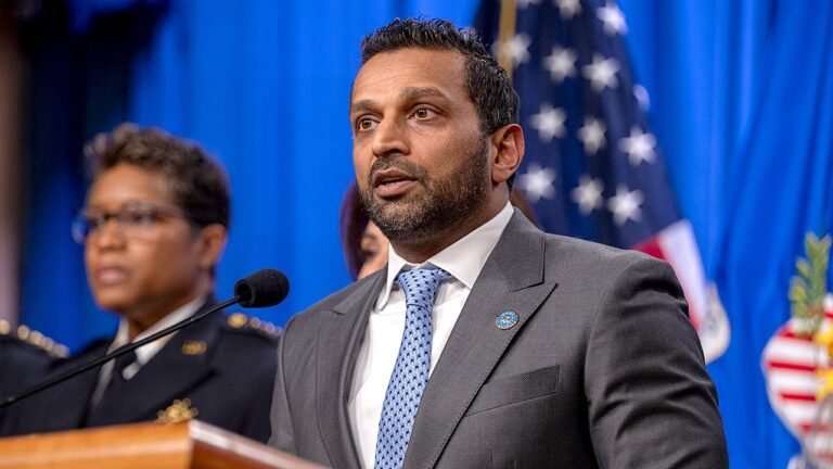 FBI Director Kash Patel marks one year with record arrests, drug seizures
