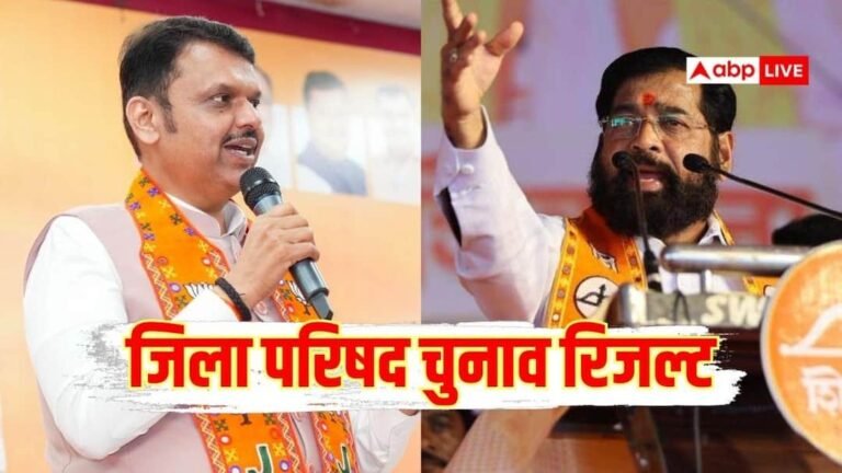 ZP Result 2026: Shock to BJP in this Zilla Parishad elections, becomes fourth party, bumper victory of Shinde faction