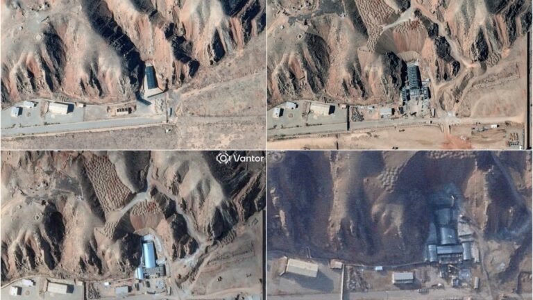 Iran builds concrete shield at military site amid acute US tensions | Israel-Iran conflict News