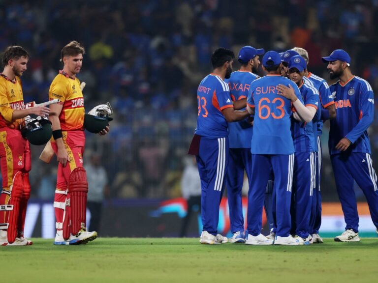 India beat Zimbabwe by 72 runs to chase T20 World Cup semifinal spot | ICC Men’s T20 World Cup News
