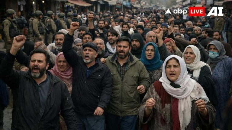 Anger erupted in Kashmir against Islamabad mosque attack, protest against Pakistan