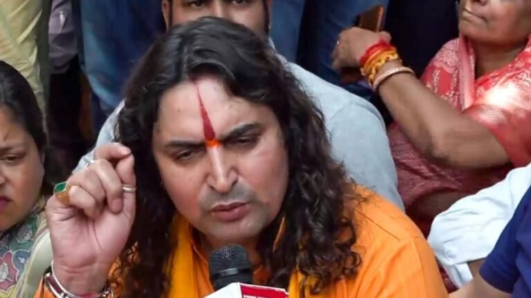 Balmukund Acharya said on loudspeakers in mosques during Ramzan, ‘If anyone has any problem…’