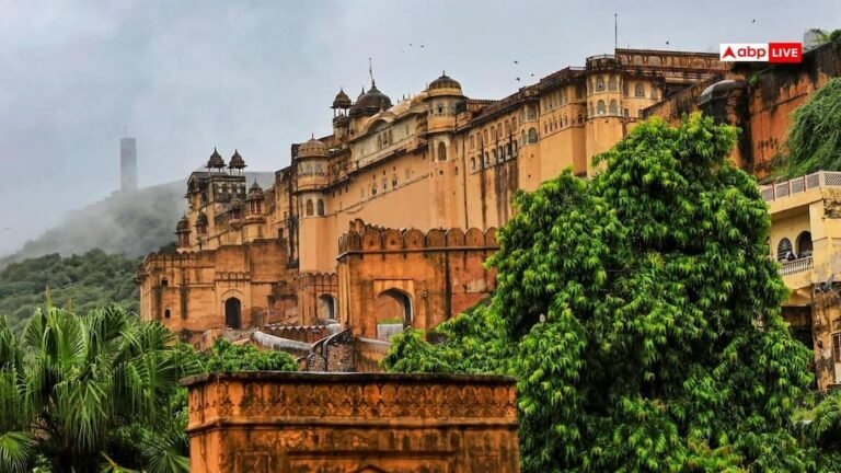 Weather changed in Rajasthan, hail fell in many cities including Jaipur, torrential rain, alert in 13 districts