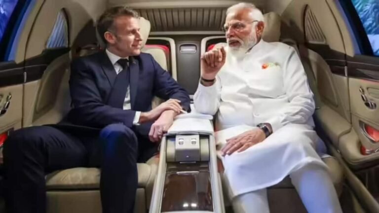 ‘Jai Ho’ with PM Modi, Macron posted that photo, Pakistan’s heart will burn on seeing it, know what was written