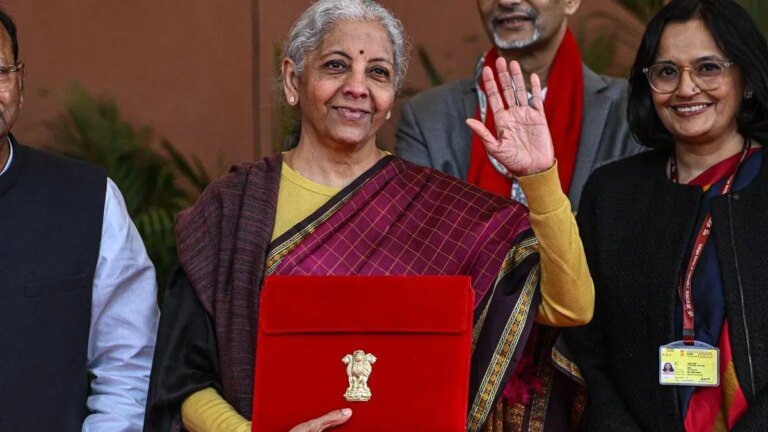 Markets slip into red as budget optimism fades, Nifty down over 2%