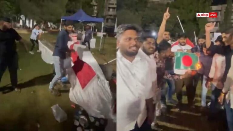 Pune: Controversy at MIT-WPU Cultural Festival, BJP Yuva Morcha vandalized Bangladeshi stall