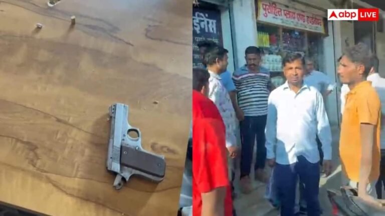 Sirohi: Firing at auto finance office in broad daylight in Revdar, youth snatched gun, miscreant absconding