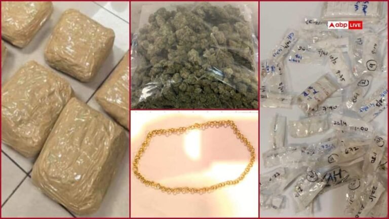 Big action by Mumbai Customs, drugs, gold and foreign currency seized at the airport