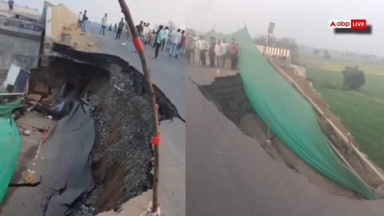Bhopal-Jabalpur railway over bridge got filled in just four years, questions raised on poor construction