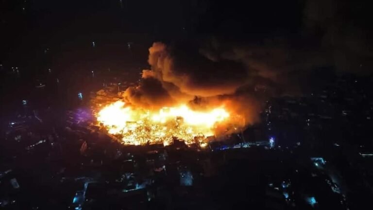 Devastation due to massive fire in Philippines, 1,000 houses burnt to ashes, thousands homeless, know the latest situation.