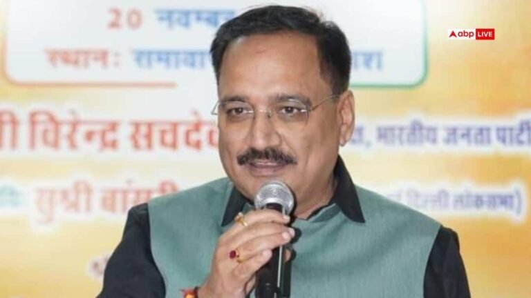 Delhi government released one year report card, BJP state president attacked the opposition