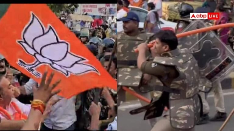 Chhindwara: Violent clash between BJP-Congress workers, three barricades broken, police force deployed