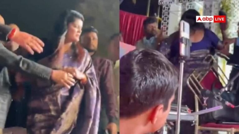 Gorakhpur: Anchor made indecent remarks on singer Nisha Upadhyay, removed sandals on stage; lawyers mobilized