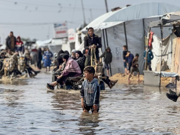 Heavy rains flood Gaza tents as Israel kills two more Palestinians | Israel-Palestine conflict News