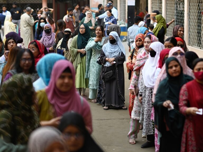 Voters flock to polling stations as Bangladesh holds landmark election | Bangladesh Election 2026