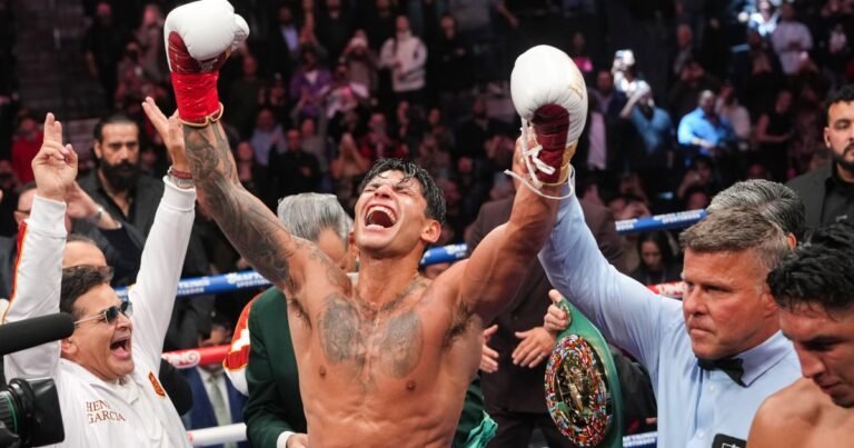 Ryan Garcia defeats Mario Barrios to win WBC welterweight title | Boxing News