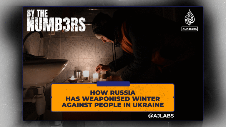 How Russia has weaponised winter against people in Ukraine
