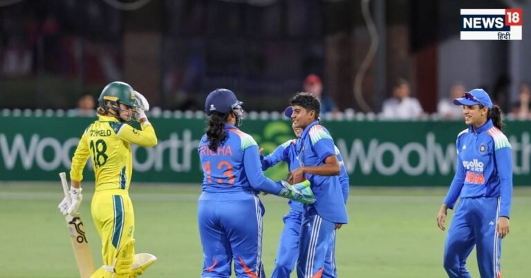 Mandhana-Harman’s fifty went in vain, Australia defeated Indian women’s team in the first ODI