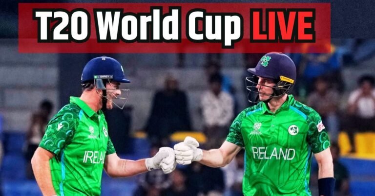 ICC T20 World Cup Live Score: ICC T20 World Cup match between Ireland and Oman