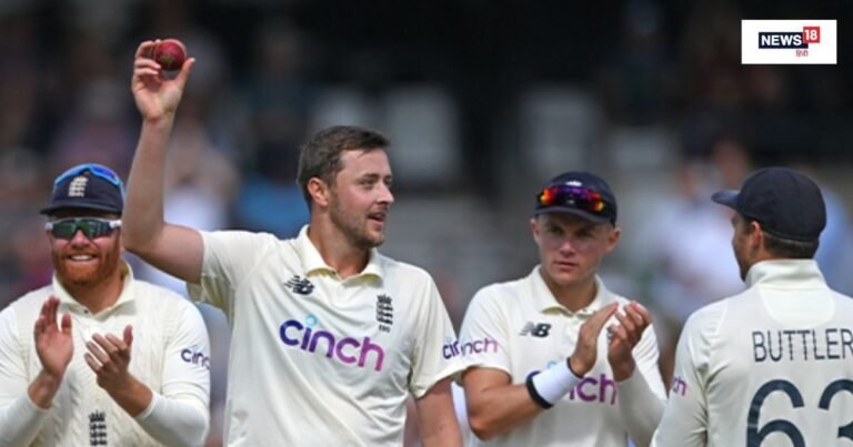 Ollie Robinson suspended in next match after his debut: England fast bowler Ollie Robinson was suspended from the team after his debut match.