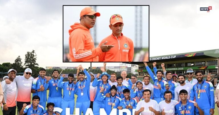 BCCI congratulates Hrishikesh Kanitkar and VVS Laxman: Behind the scenes, BCCI congratulates coaches Hrishikesh Kanitkar and VVS Laxman, who made Team India the champion.