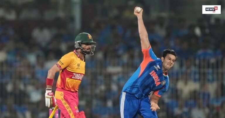 Shameful! Shivam Dubey completed the over in 11 balls, line-length deteriorated, also gave away 46 runs.