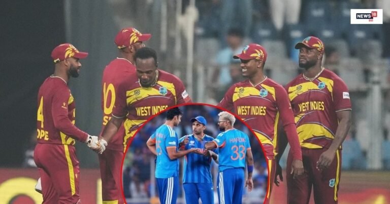 West Indies complicates for India to semi-final: West Indies cricket team has increased the problems of Team India by registering a big win in the Super-8 of T20 World Cup 2026.