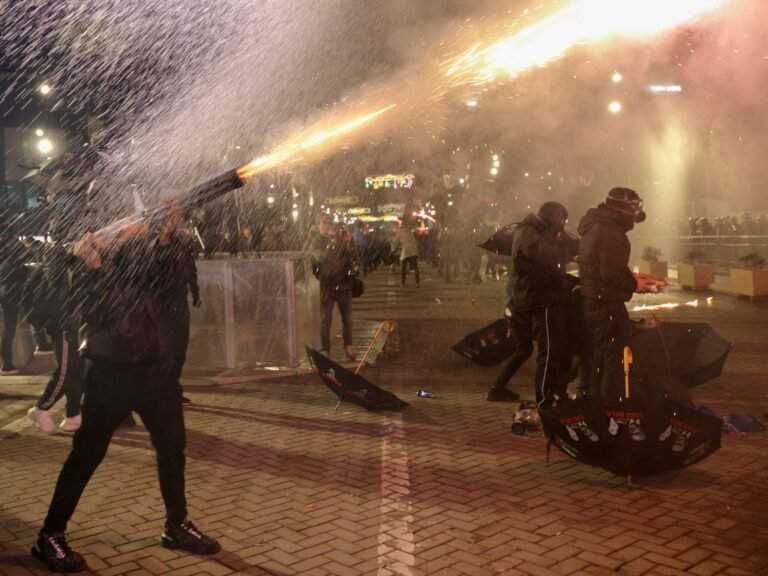 Clashes in Albania as protesters demand PM Rama resign | Protests News