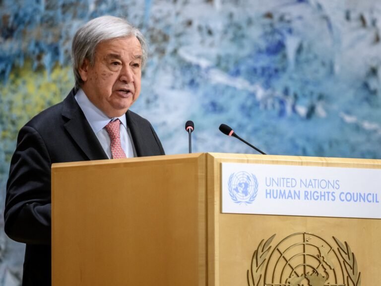 Human rights outmuscled by ‘rule of force’ globally, UN chief warns | United Nations News