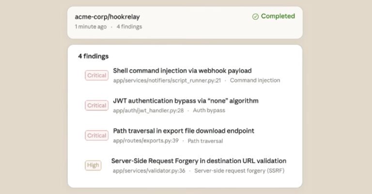 Anthropic Launches Claude Code Security for AI-Powered Vulnerability Scanning