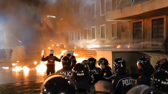 Albania protests erupt over alleged corruption scandal involving government