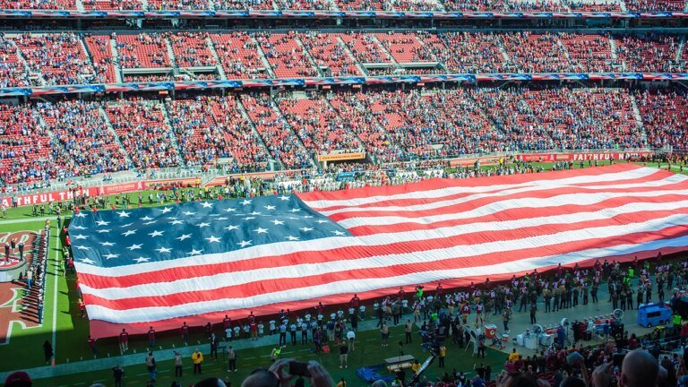 America250 joins NFL at Super Bowl to mark US’ 250th birthday with red, white and blue