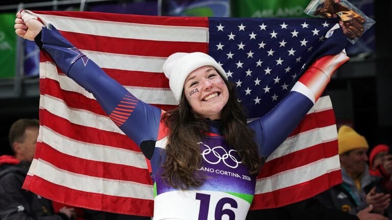Ashley Farquharson takes bronze, second US women’s luge medal ever