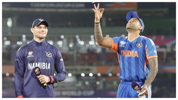 Ind Vs Nam Live Score: India’s innings starts, Ishaan and Samson at the crease; Namibia won the toss and chose bowling – Ind Vs Nam T20 Live Score: Icc T20 World Cup 2026 India Vs Namibia Scorecard Result Ball By Ball Updates