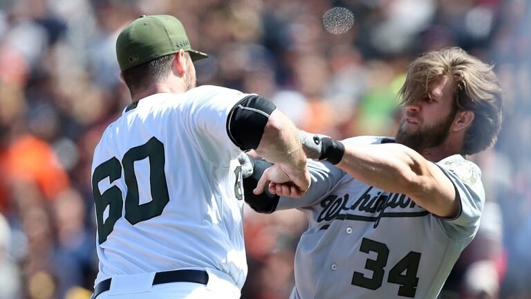 MLB star Bryce Harper says there should be more fights in baseball